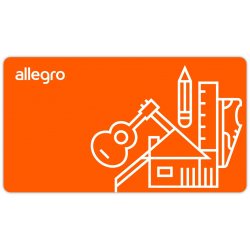 Elektroniczna karta podarunkowa Allegro.pl o wartości 50 zł