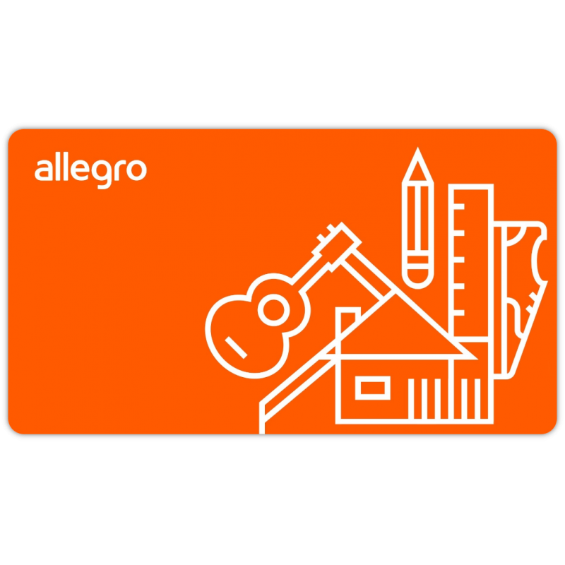Elektroniczna karta podarunkowa Allegro.pl o wartości 200 zł