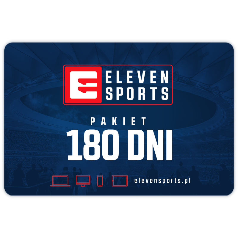 Karta Podarunkowa Eleven Sports - pakiet 180 dni