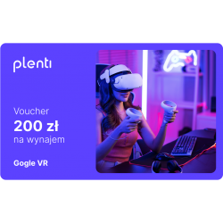 Voucher Plenti 200 zł- wynajem dowolnych gogli VR