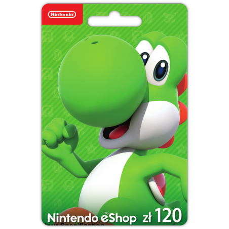Karta Podarunkowa Nintendo o wartości 120 zł