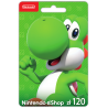 Karta Podarunkowa Nintendo o wartości 120 zł