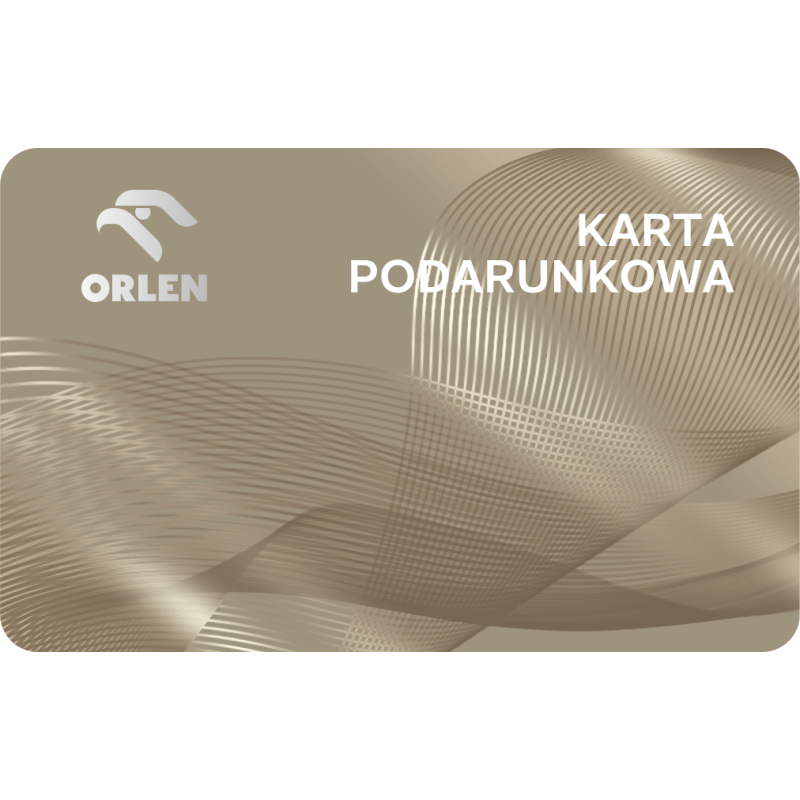 Karta upominkowa ORLEN o wartości 1 000,00 zł