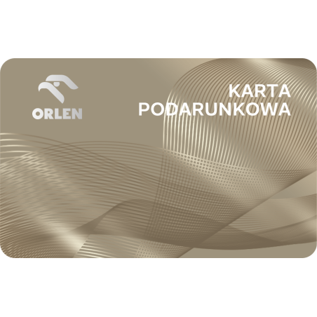 Karta upominkowa ORLEN o wartości 1 000,00 zł