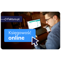 VOUCHER PODARUNKOWY FAKTURA.PL KSIĘGOWOŚĆ ONLINE - 1 MSC.