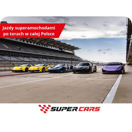 Karta Podarunkowa Super Cars 1000 zł