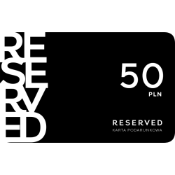 Karta Podarunkowa Reserved 50 zł