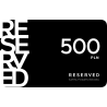 Karta Podarunkowa Reserved 500 zł Karta Podarunkowa Reserved 500 zł