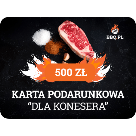 Karta Podarunkowa BBQ.PL 500 zł