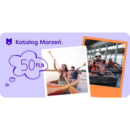 Karta Podarunkowa Katalog Marzeń 50 zł Karta Podarunkowa Katalog Marzeń 50 zł
