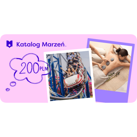Karta Podarunkowa Katalog Marzeń 200 zł