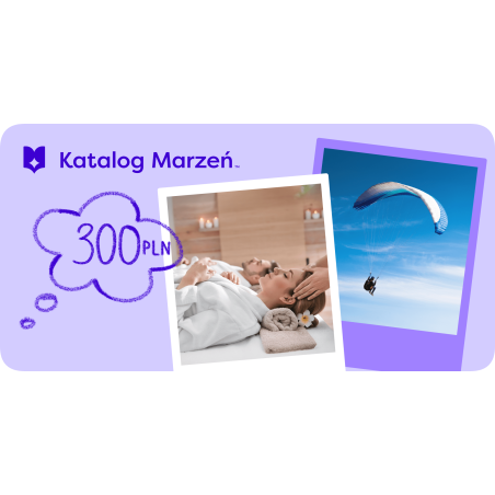Karta Podarunkowa Katalog Marzeń 300 zł Karta Podarunkowa Katalog Marzeń 300 zł