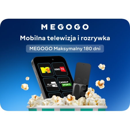 Megogo Pakiet Maksymalny 180 dni