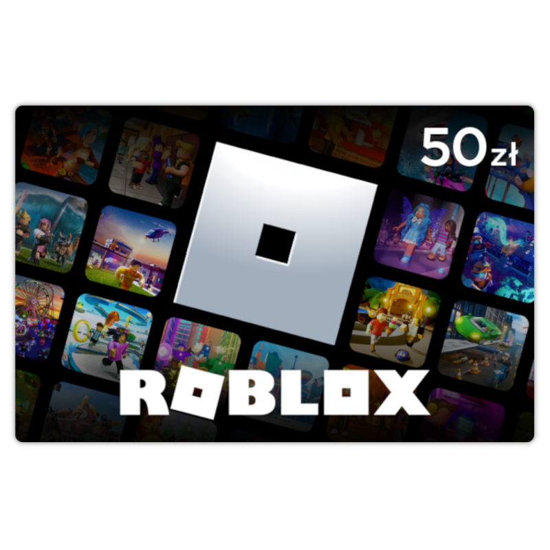 Karta Podarunkowa Roblox o wartości 50 zł