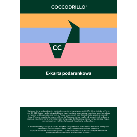 e-karta podarunkowa Coccodrillo o wartości 200,00 zł