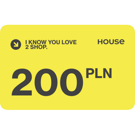 Karta Podarunkowa House 200 zł