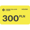 Karta Podarunkowa House 300 zł