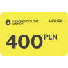 Karta Podarunkowa House 400 zł