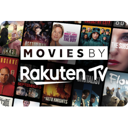 Karta podarunkowa Rakuten TV 200 PLN
