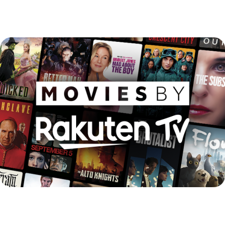 Karta podarunkowa Rakuten TV 200 PLN
