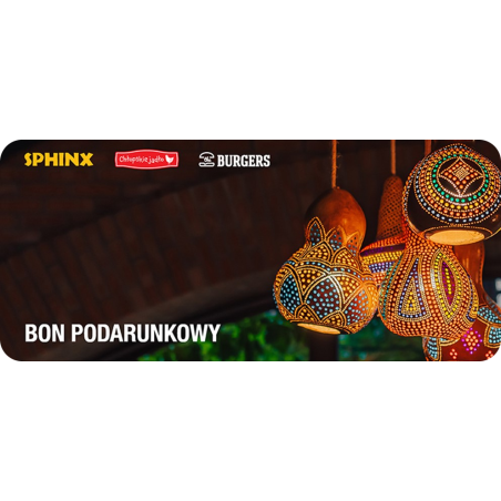 Elektroniczny bon The Burgers o wartości 100 zł