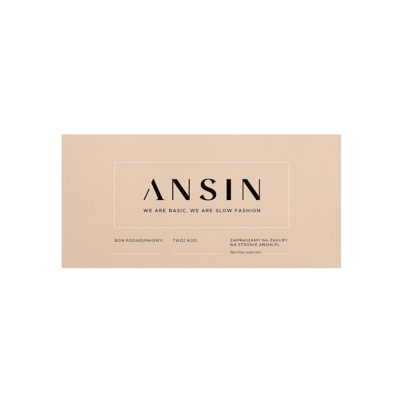 Bon Podarunkowy ANSIN 200 zł