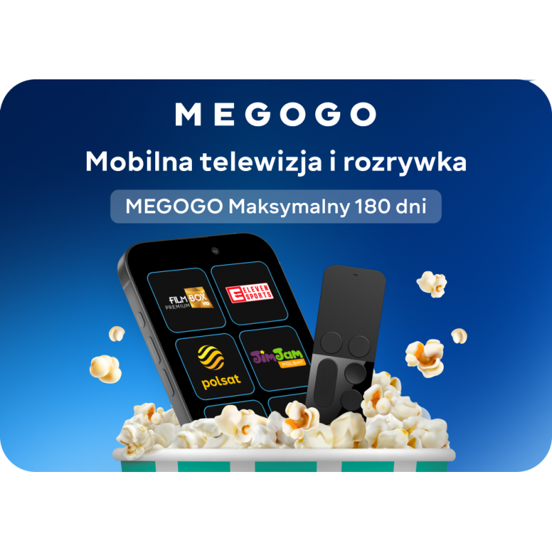 Megogo Pakiet Maksymalny 180 dni