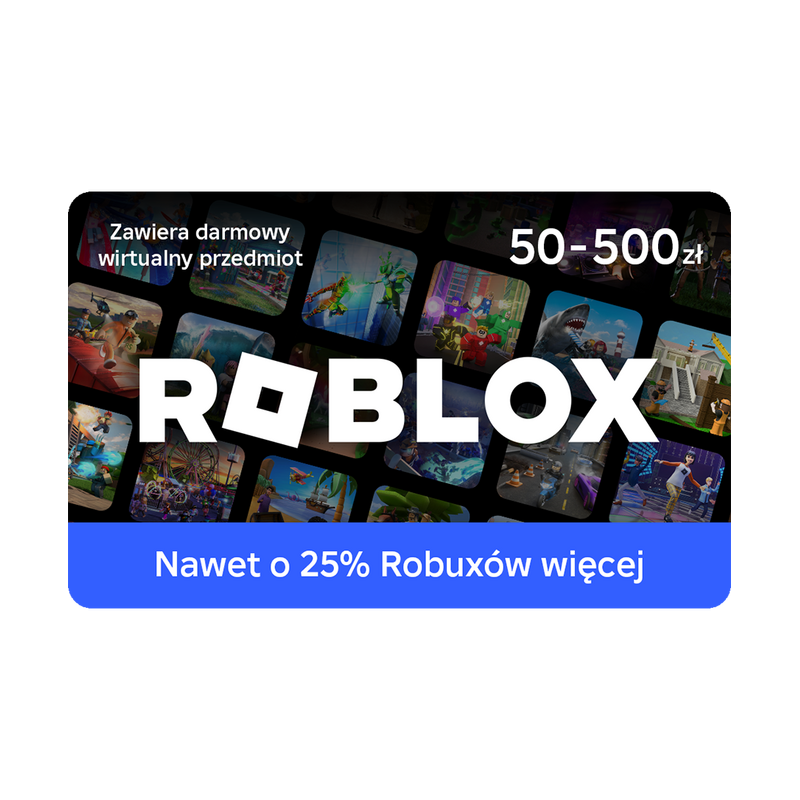Elektroniczna karta podarunkowa Roblox 250 PLN