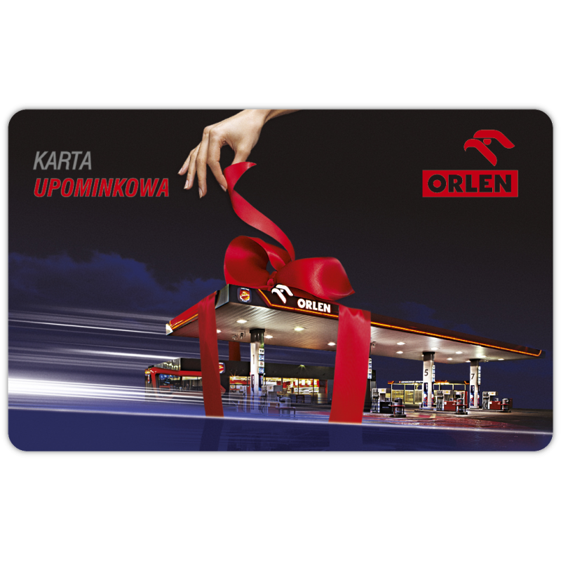 Karta upominkowa ORLEN o wartości 900,00 zł