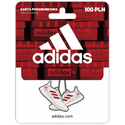Karta Podarunkowa Adidas o wartości 100,00 zł