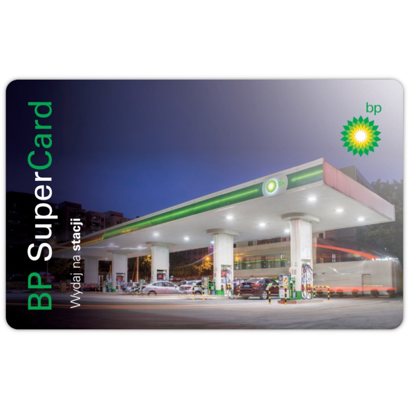 Karta podarunkowa BP SuperCard o wartości 100,00 zł