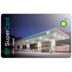 Karta podarunkowa BP SuperCard o wartości 200,00 zł