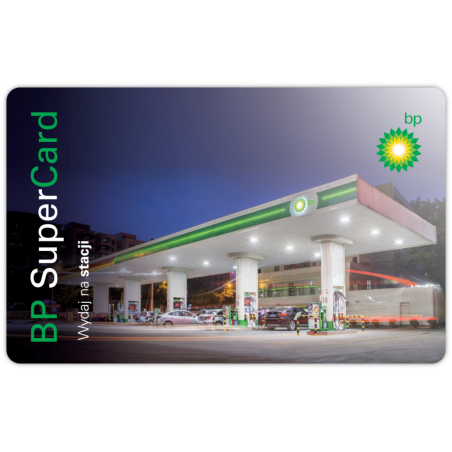 Karta podarunkowa BP SuperCard o wartości 600,00 zł