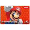 Nintendo eShop 70 PLN - cyfrowy kod