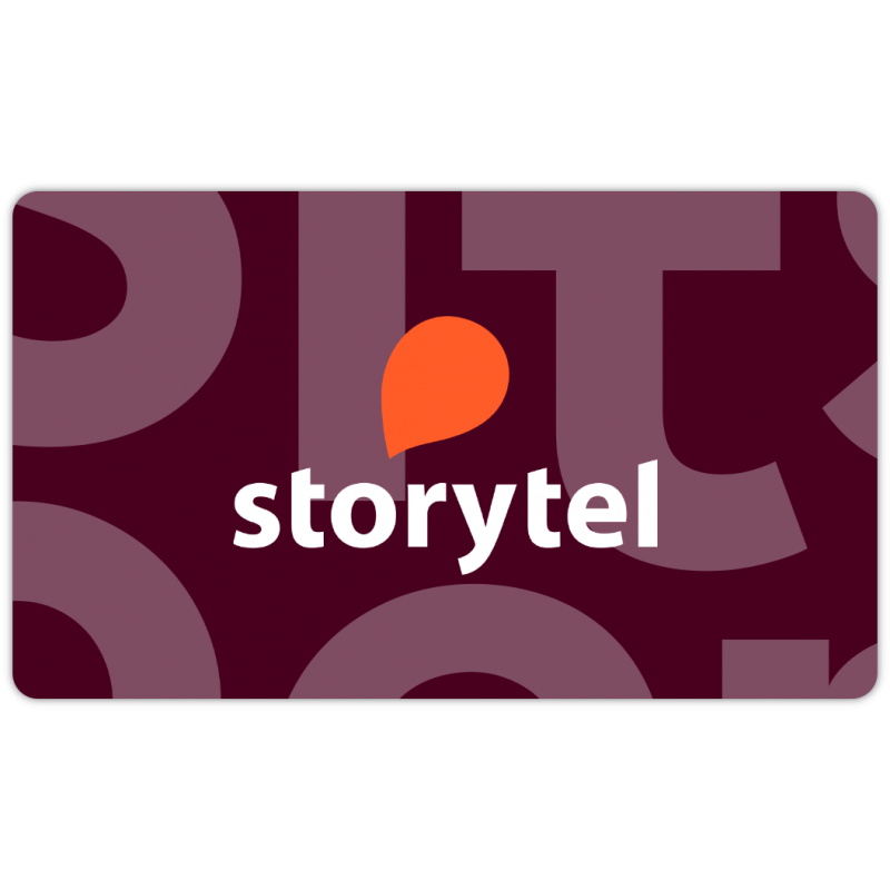 E-Karta Podarunkowa Storytel – dostęp do abonamentu 6 miesięcy