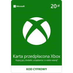 Xbox Live 20 PLN - cyfrowy kod