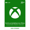 Elektroniczna karta podarunkowa Xbox Live 20 PLN