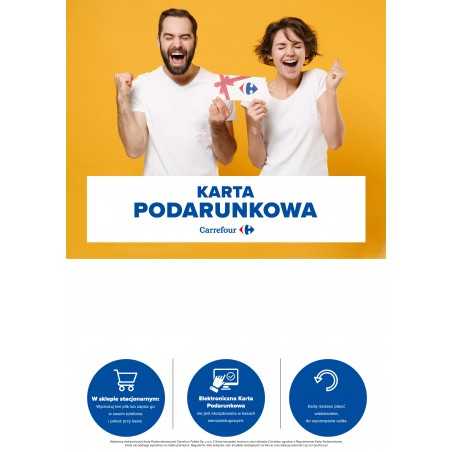 Elektroniczna karta podarunkowa Carrefour 20 zł