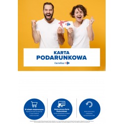 Elektroniczna karta podarunkowa Carrefour 50 zł